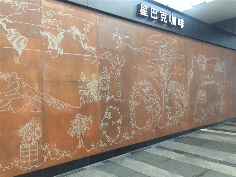 固镇耐候钢幕墙